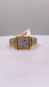 0.43 CT. Natural Diamond Women’s Ring In 10 KT Yellow Gold
