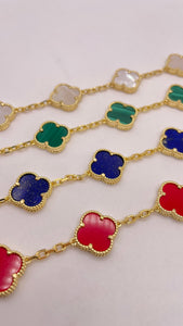 Clover Bracelet In 10 KT Yellow Gold