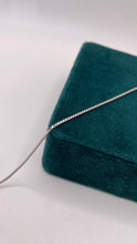 Load image into Gallery viewer, 1mm Box Link Chain In 10 KT White Gold