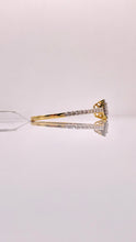 Load image into Gallery viewer, 0.26 CT. Natural Diamond Women’s Ring In 10 KT Yellow Gold