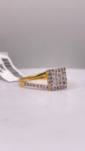 0.45 CT. Natural Diamond Women’s Ring In 10 KT Yellow Gold