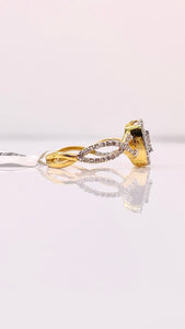 0.45 CT. Natural Diamond Women’s Ring In 10 KT Yellow Gold