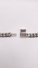 Load image into Gallery viewer, 10mm Solid Miami Cuban Link Chain In 10 KT White Gold