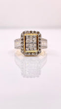 Load image into Gallery viewer, 1.43 CT. Natural Diamond Ladies Ring In 10 KT Yellow Gold