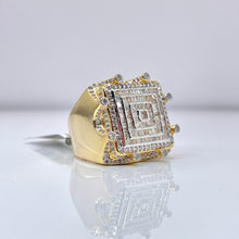 Load image into Gallery viewer, 2.14 CT. Natural Diamond Men’s Ring In 10 KT Yellow Gold