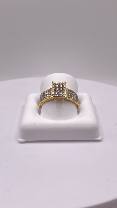 0.48 CT. Natural Diamond Women’s Ring In 10 KT Yellow Gold