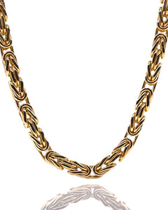 5mm Byzantine Chain In 10 KT Yellow Gold