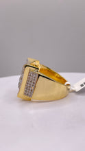 Load image into Gallery viewer, 1.16 CT. Natural Diamond Men’s Ring In 10 KT Yellow Gold