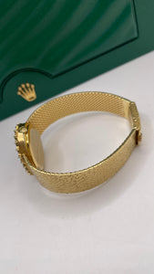 Women’s Diamond 18 KT Gold Rolex Cellini Watch