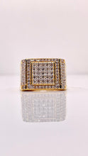 Load image into Gallery viewer, 1.31 CT. Natural Diamond Men’s Ring In 10 KT Yellow Gold