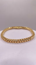 Load image into Gallery viewer, 5.8mm Millennium Franco Link Chain In 10 KT Yellow Gold