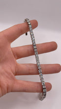 Load image into Gallery viewer, 8.88 CT. Lab Grown Diamond Bracelet In 14 KT White Gold