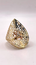 Load image into Gallery viewer, Women’s 14 KT Unique Pair Shape Ring