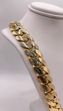 Load image into Gallery viewer, 16mm Solid Miami Cuban Link Chain In 10 KT Yellow Gold