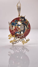 Load image into Gallery viewer, 1.86 CT. Natural Diamond The Itchy &amp; Scratchy Show Pendent In 10 KT Yellow Gold