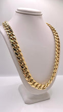 Load image into Gallery viewer, 11mm Miami Cuban Link Chain In 10 KT Yellow Gold
