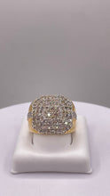 Load image into Gallery viewer, 1.44 CT. Natural Diamond Men’s Ring In 10 KT Yellow Gold