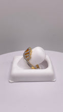 Load image into Gallery viewer, 0.33 CT. Natural Diamonds Heart-Shaped Tiara Ring Set In 10 KT Yellow Gold