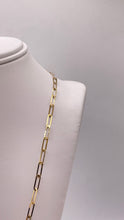 Load image into Gallery viewer, 2.8mm Fancy Link Chain In 18 KT Yellow Gold