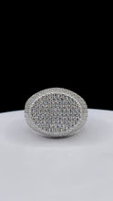 Load image into Gallery viewer, Silver Men’s Ring With CZ