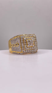 1.84 CT. Natural Diamond Men’s Ring In 10 KT Yellow Gold