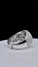 Load image into Gallery viewer, Men’s Silver Ring With CZ