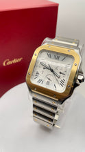 Load image into Gallery viewer, 44.9mm Two-Tone XL Santos De Cartier Chronograph Watch