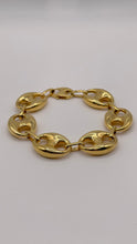 Load image into Gallery viewer, 16.3mm Puff Gucci Bracelet In 10 KT Yellow Gold