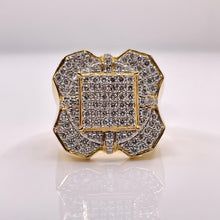 Load image into Gallery viewer, 1.51 CT. Natural Diamond Men’s Ring In 10 KT Yellow Gold
