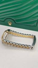 Load image into Gallery viewer, 26mm Two-Tone Women’s DateJust Rolex Watch With Tahitian Mother Of Pearl Diamond Dial