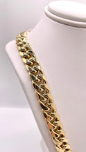 Load image into Gallery viewer, 11mm Miami Cuban Link Chain In 10 KT Yellow Gold