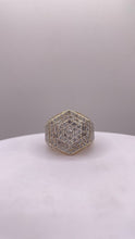 Load image into Gallery viewer, Approx 3.50 CT. Natural Diamond Men’s Ring In 10 KT Yellow Gold