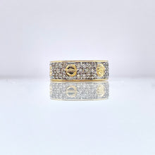 Load image into Gallery viewer, 1.21 CT. Natural Diamond Eternity Love Band In 10 KT Yellow Gold