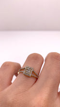 Load image into Gallery viewer, 0.28 CT. Natural Diamond Women’s Ring In 10 KT Yellow Gold