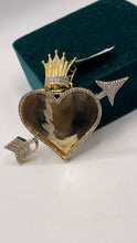 Load image into Gallery viewer, 2.40 CT. Natural Diamond Heart Shape Memorial Pendant In 10 KT Yellow Gold