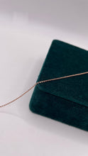 Load image into Gallery viewer, 1.0mm Dainty Cable Link Chain In 10 KT Rose Gold