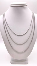 Load image into Gallery viewer, 1.3mm Franco Link Chain In 10 KT White Gold