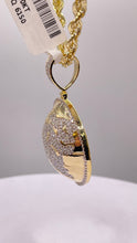 Load image into Gallery viewer, 1.28 CT. Natural Diamond Globe Pendant In 10 KT Yellow Gold