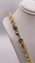 Load image into Gallery viewer, 7mm Rope Chain In 10 KT Yellow Gold
