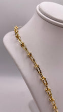 Load image into Gallery viewer, Hardware Necklace In 10 KT Yellow Gold