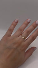 Load image into Gallery viewer, Beautiful V Shape Women’s Dainty Ring In 10 KT Yellow Gold