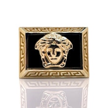 Load image into Gallery viewer, Custom Men’s Ring With Onyx In 14 KT Yellow Gold