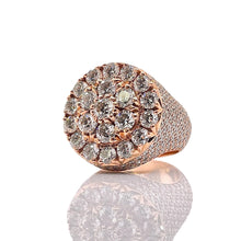 Load image into Gallery viewer, 10.16 CT. VS Natural Diamond Ring In 10 KT Rose Gold