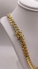 Load image into Gallery viewer, 8mm 14 KT Solid Cuban Link Chain
