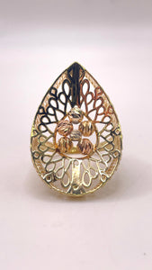 Women’s 14 KT Unique Pair Shape Ring