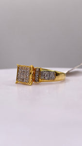 0.43 CT. Natural Diamond Women’s Ring In 10 KT Yellow Gold