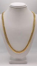 Load image into Gallery viewer, 6mm Miami Cuban Link Chain In 14 KT Yellow Gold