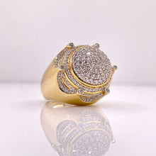 Load image into Gallery viewer, 2.07 CT. Natural Diamond Men’s Ring In 10 KT Yellow Gold