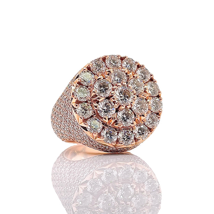 10.16 CT. VS Natural Diamond Ring In 10 KT Rose Gold