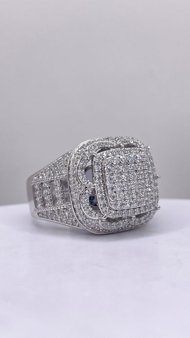 Men’s Silver Ring With CZ